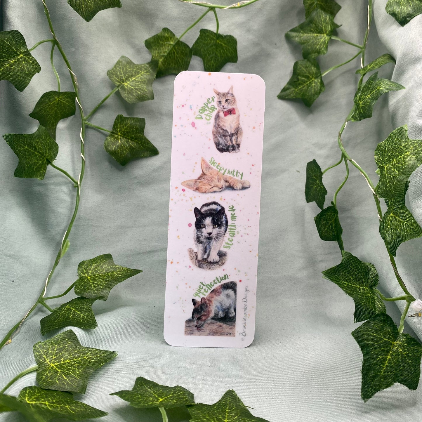 Cats Illustrated Bookmark
