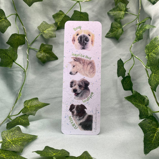 Dogs Illustrated Bookmark