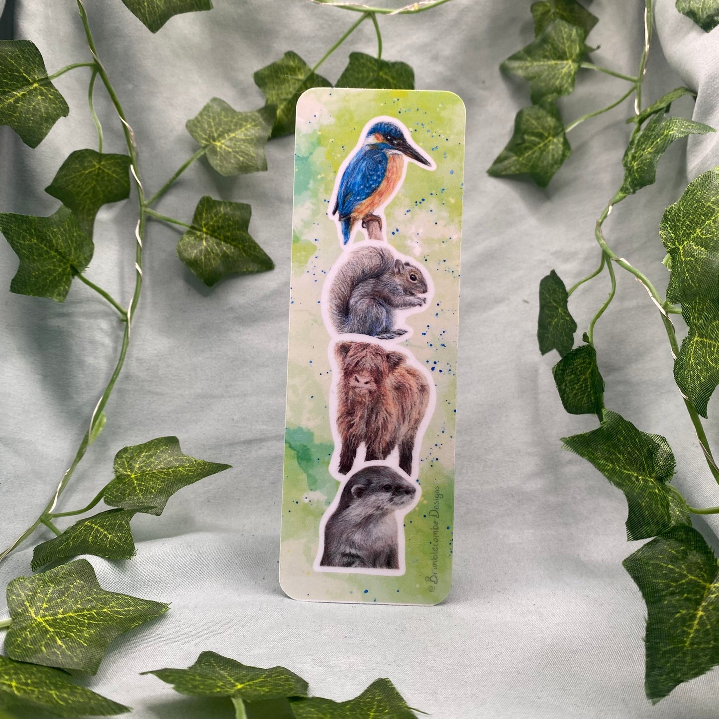 British Wildlife Illustrated Bookmark