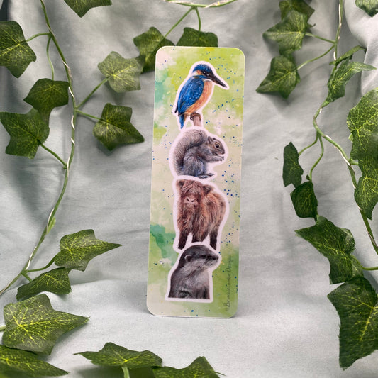 British Wildlife Illustrated Bookmark