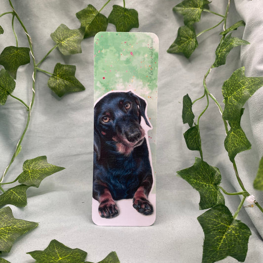 Dachshund Illustrated Bookmark