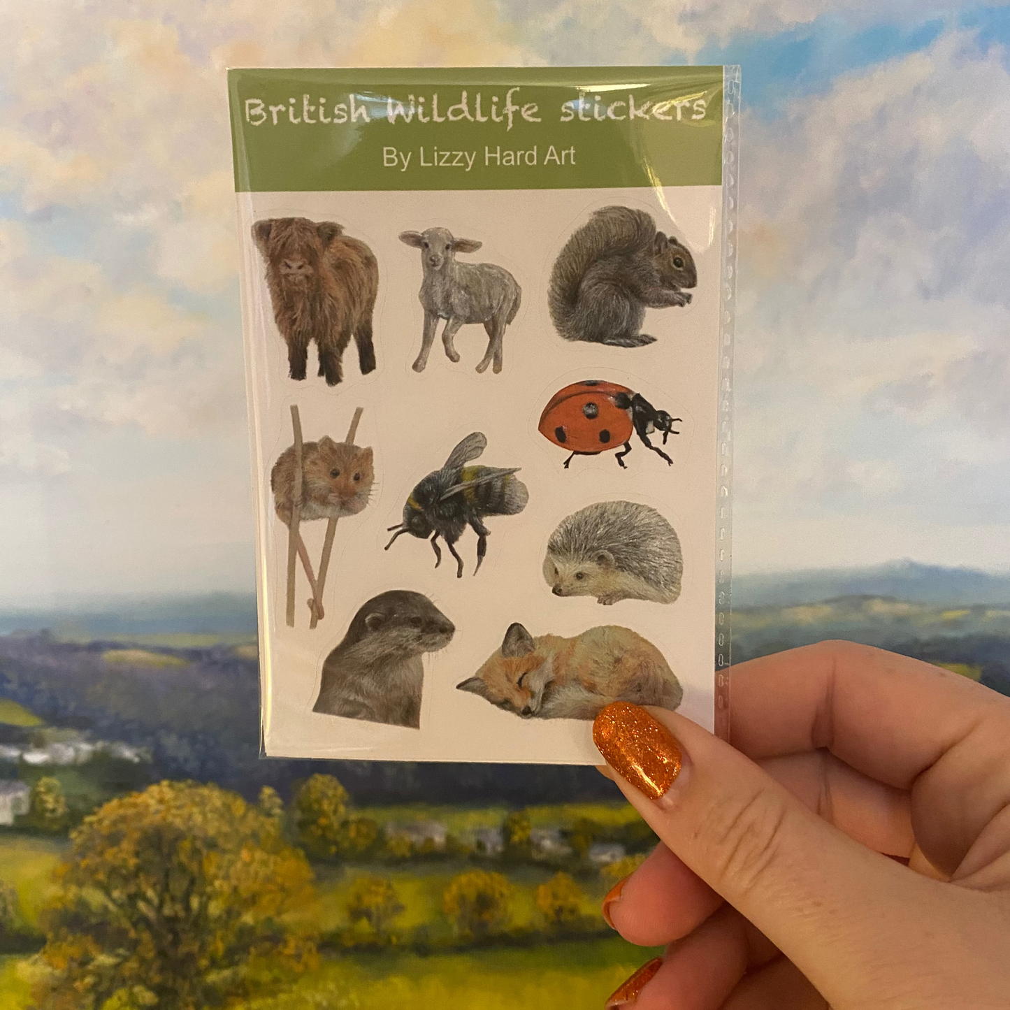 Sticker Sheet Bundle | Hand Drawn Animal Designs | British Wildlife, Cats, Dogs and Birds